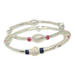 92.5 sterling silver bangles mga - sb005
