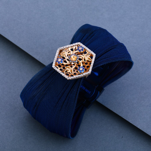 750 Rose Gold Hallmark Bracelet Kada LLKB22