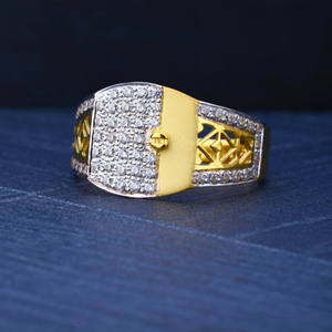 916 Gold Fancy Mens Ring
