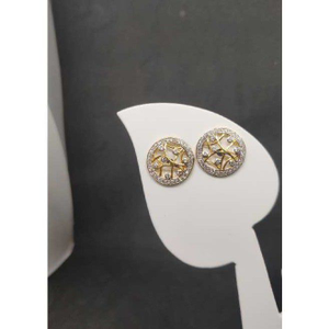 22k ladies round earring