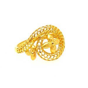 22k Gold Plain Fabulous Ring