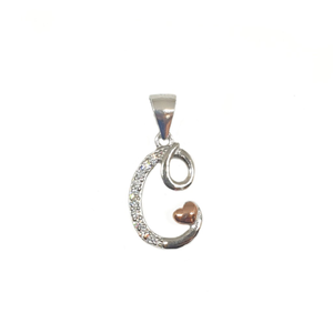 925 Sterling Silver Alphabet (Letter C) Penda