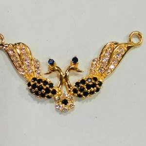 Gold divine pendant