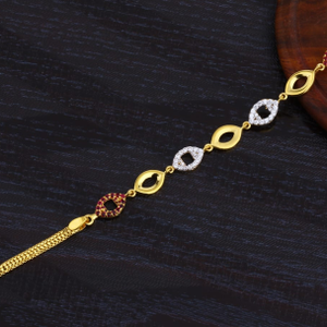 22KT Gold Ladies Hallmark Stylish Bracelet LB