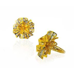 Begum collection Flower Natural Ring