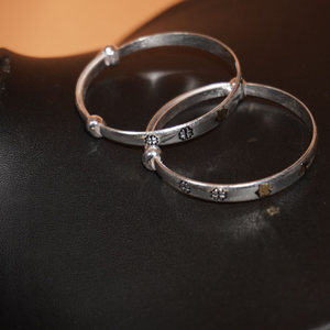 925 Silver Daily Wear Kada For Kids