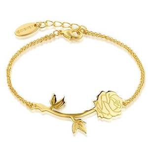 Gold Rose Bracelet