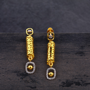 22kt gold women's jhummar  earring lje245