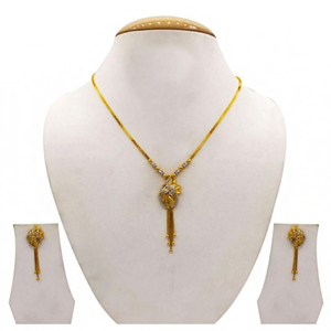 22 Kt Solid Yellow Gold Women's Necklace Jewe