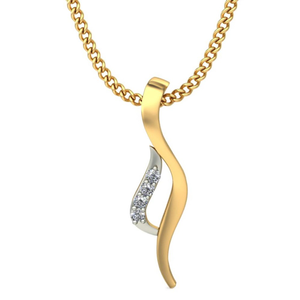 delicate waves pendant