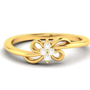 916 Gold Stacking Ring