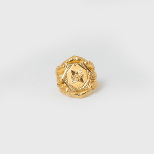 22kt gold plain engagement rings