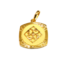 22KT Bahubali Unique Design Pendant