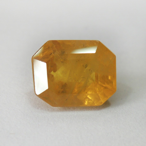 3.68ct rectangle faceted yellow-sapphire-pukh
