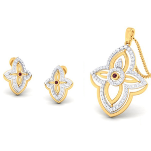 fancy curves pendant