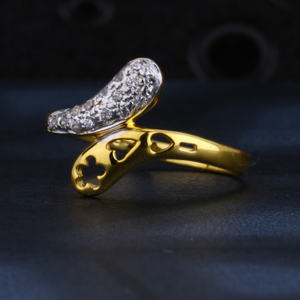 22CT Gold CZ Gorgeous Women's Ring LR1337