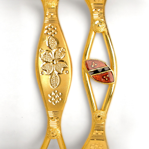 22KT Gold Fancy Indian Design  Kadali BO-005