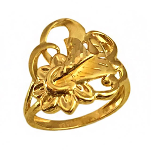 22 Kt   Yellow Gold Engagement Wedding Women'