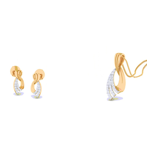 fancy curves pendant