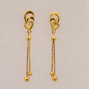 18K Gold Exclusive Hanging Earrings