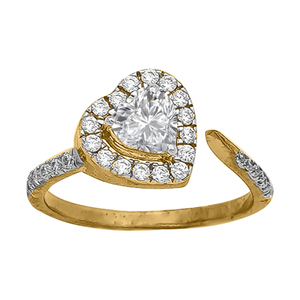 14K Gold Antique Diamond Ring JLR65