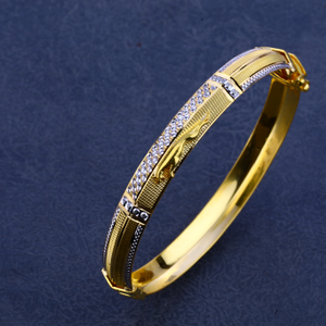 22KT Gold Designer Punjabi Kada MPLKB80