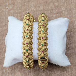 Gold Plated Traditional Bangles