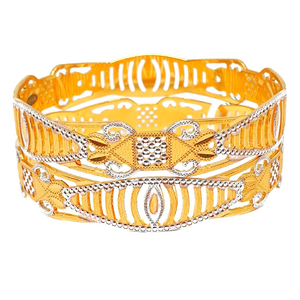 One gram gold forming modern bangles mga - bg