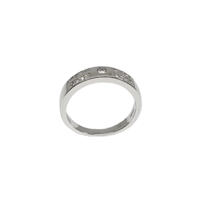 Simple Band Ring In 925 Sterling Silver MGA -