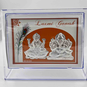 999 silver idol laxmiji ganeshji