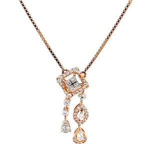 Fancy Diamond Pendant using Marquise, Pear, P