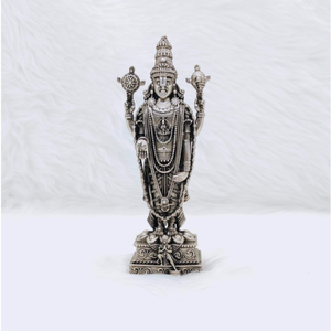 Pure silver tirupati balaji idol in high anti