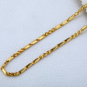 916 Gold Men's Exclusive Hallmark choco Chain