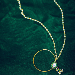 925 silver bridal beauty with khakho moti nos