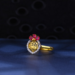 Ladies ring 916 cz
