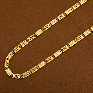 22kt  Gold Men's Super  Nawabi Chain  MNC18