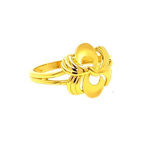 22k Gold Plain Connecting Ring