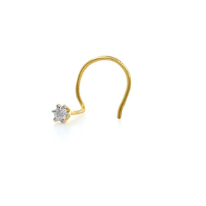 18k Gold Solitaire Ring For Men