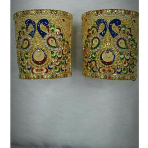 22KT Gold Ladies Peacock Style Bangle (Kada)