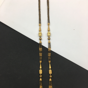 22kt 4 line antique mangalsutra ser