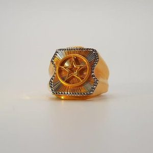 22 ct gold star ring specially jence