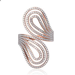 Modern Cocktail Ladies Ring