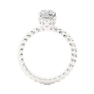 Dazzling Solitaire Ring WG