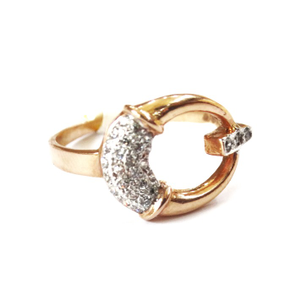 18k rose gold fancy ring mga - rgr0045