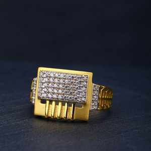 916 Gold Ball Pipe Ring