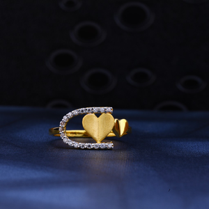 916 gold classic designer ring lr49