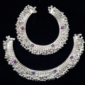 925 silver ghungroo payal