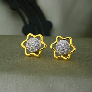 22 carat gold ladies earrings RH-LB413
