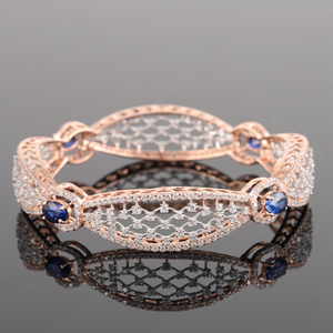 18Kt Gold Trending Diamond Bracelet