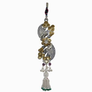 Latest ethnic Florals Design Silver Juda MGA 